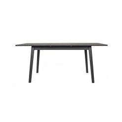Paris Prix Table à Manger Extensible ""Skagen"" 180cm Noir