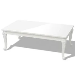 SANS MARQUE Table Basse 120 X 70 X 42 Cm Laquée Blanche - Blanc -Vente-unique shop table basse 120 x 70 x 42 cm laquee blanche blanc 11699396 30819192 1140x1140