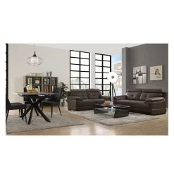 Marque Generique Table Basse KELLY - Verre Trempé Noir - Tablette Blanche Laquée 9 Marque Generique Table Basse KELLY - Verre Trempé Noir - Tablette Blanche Laquée -Vente-unique shop table basse 305857