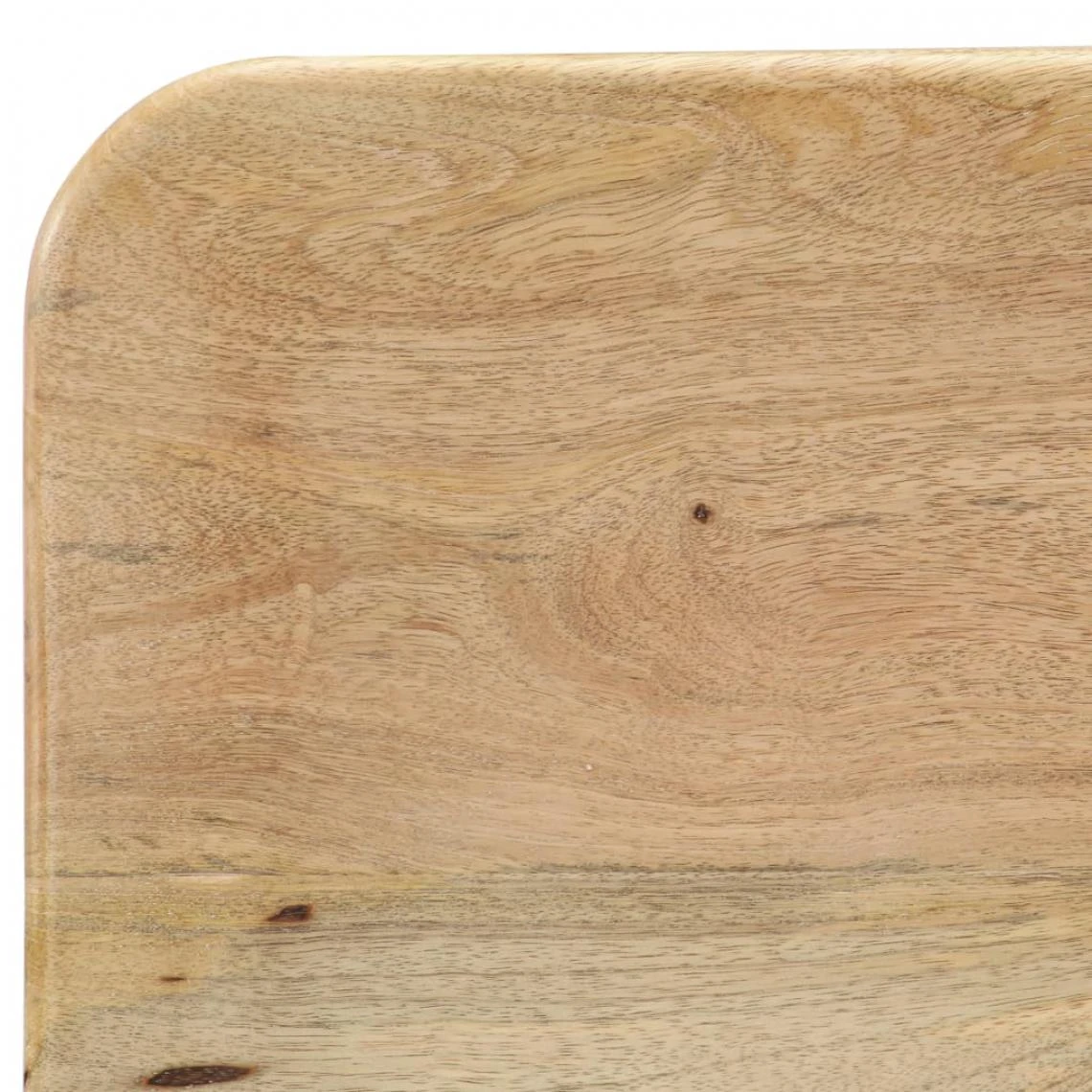 Chunhelife Table Basse 45x45x40 Cm Bois De Manguier Massif 6 Chunhelife Table Basse 45x45x40 Cm Bois De Manguier Massif – Image 4