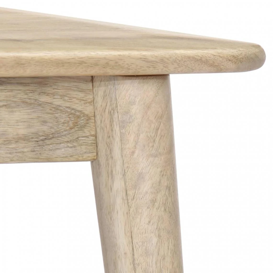 Chunhelife Table Basse 45x45x40 Cm Bois De Manguier Massif 7 Chunhelife Table Basse 45x45x40 Cm Bois De Manguier Massif – Image 5