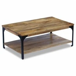 Chunhelife Table Basse Bois De Manguier 100 X 60 X 38 Cm -Vente-unique shop table basse bois de manguier 100 x 60 x 38 cm 9389883 24601085 1140x1140