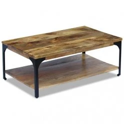 Chunhelife Table Basse Bois De Manguier 100 X 60 X 38 Cm -Vente-unique shop table basse bois de manguier 100 x 60 x 38 cm 9389883 24601087 1140x1140