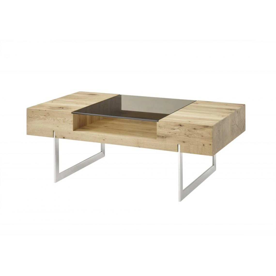 Inside 75 Table Basse Design REWA Placage En Chêne Noueux Huilé Et Plateau En ... 5 Inside 75 Table Basse Design REWA Placage En Chêne Noueux Huilé Et Plateau En ... – Image 3
