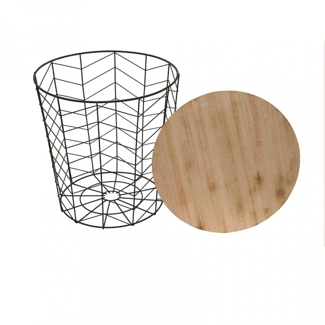 3S. X Home Table Basse Filaire Métal Noir NOURAIL 4 3S. X Home Table Basse Filaire Métal Noir NOURAIL – Image 2