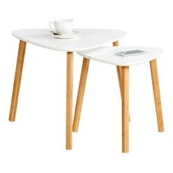 BUT Table Basse Gigogne Scandinave LOUKA Blanc -Vente-unique shop table basse gigogne scandinave louka blanc 9164241 23925019 1140x1140