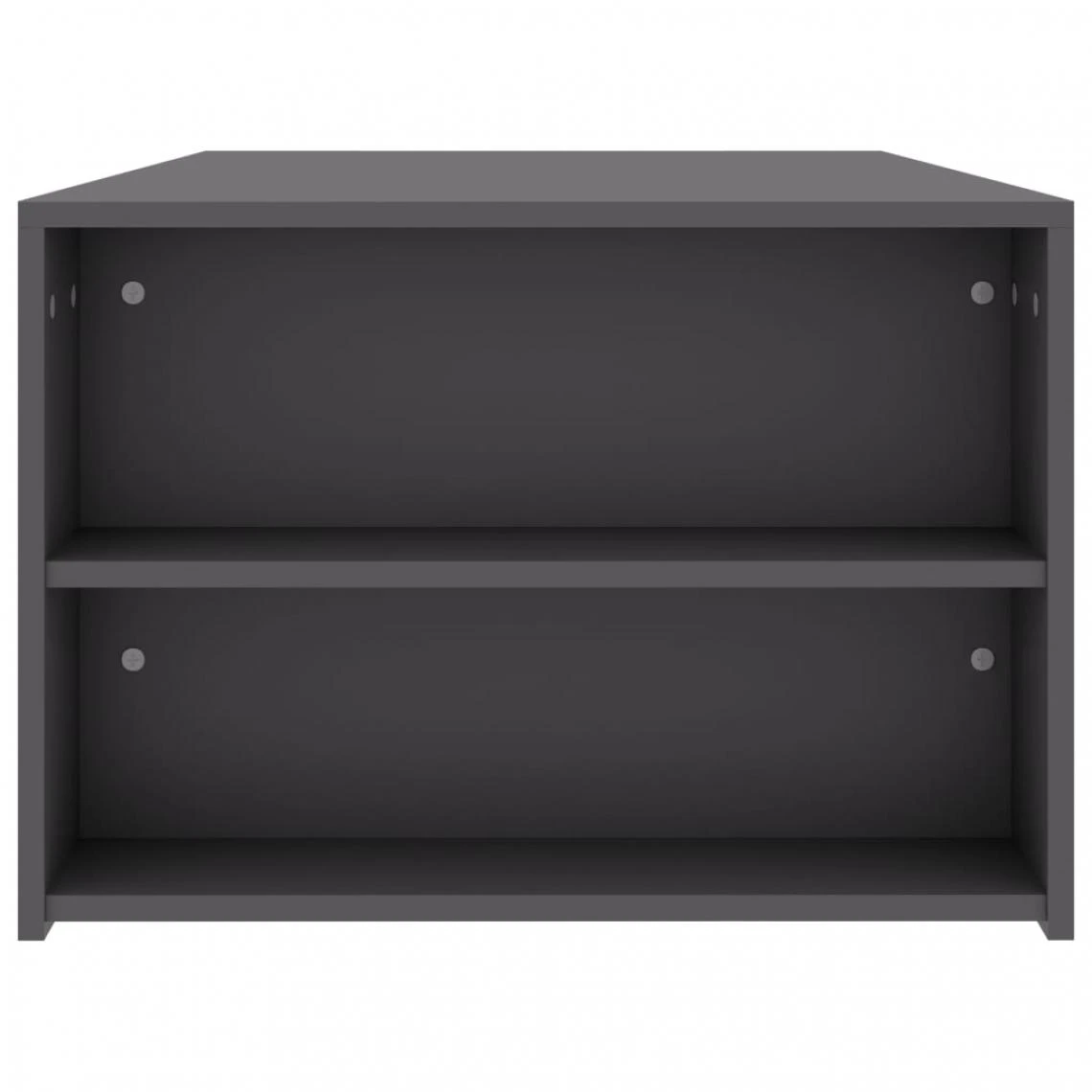 Chunhelife Table Basse Gris 100x60x42 Cm Aggloméré 7 Chunhelife Table Basse Gris 100x60x42 Cm Aggloméré – Image 5