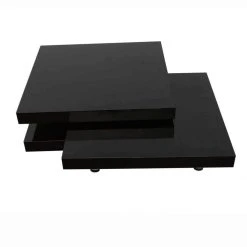 SANS MARQUE Table Basse Noir Laqué Carrée Pivotante 3 Plateaux - Noir 10 SANS MARQUE Table Basse Noir Laqué Carrée Pivotante 3 Plateaux - Noir -Vente-unique shop table basse noir laque carree pivotante 3 plateaux noir 11699780 30820752 1140x1140