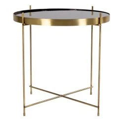 HOUSE NORDIC Table Basse Ronde 48 Cm En Verre Et En Acier Doré CHOQUI -Vente-unique shop table basse ronde 48 cm en verre et en acier dore choqui design 1195069 1 1140x1140 1