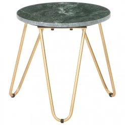 Chunhelife Table Basse Vert 40x40x40 Cm Pierre Véritable Et Texture Marbre -Vente-unique shop table basse vert 40x40x40 cm pierre veritable et texture marbre 9361957 24477143 1140x1140