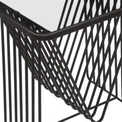 Atmosphera, Createur D'Interieur Table Café Megan En Verre Noir - ATMOSPHERA -Vente-unique shop table cafe megan en verre noir atmosphera 13910216 38573644 1140x1140