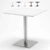Ahd Amazing Home Design Table Carrée 70x70 Pour Bars Restaurants Hôtels Base Centrale Horeca...
