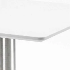 Ahd Amazing Home Design Table Carrée 70x70 Pour Bars Restaurants Hôtels Base Centrale Horeca... -Vente-unique shop table carree 70x70 pour bars restaurants hotels base centrale horeca couleur blanc argent 8160433 20812383 1140x1140