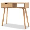 SANS MARQUE Table Console Bois De Pin Massif 80 X 30 X 72 Cm Marron - Brun 1 SANS MARQUE Table Console Bois De Pin Massif 80 X 30 X 72 Cm Marron - Brun -Vente-unique shop table console bois de pin massif 80 x 30 x 72 cm marron brun 11686928 30785542 1140x1140