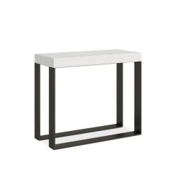 Itamoby Table Console Extensible Design Blanc Moderne 90x40-300cm Table à Man... -Vente-unique shop table console extensible design blanc moderne 90x40 300cm table a manger elettra 12722554 34186018 1140x1140
