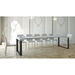 Itamoby Table Console Extensible Design Blanc Moderne 90x40-300cm Table à Man... -Vente-unique shop table console extensible design blanc moderne 90x40 300cm table a manger elettra 12722554 34186022 1140x1140