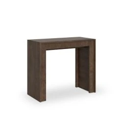 Itamoby Table Console Extensible En Bois De Noyer 90x42-302cm Salle à Manger ... -Vente-unique shop table console extensible en bois de noyer 90x42 302cm salle a manger mia noix 12722618 34186320 1140x1140