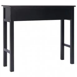 Chunhelife Table Console Noir 90 X 30 X 77 Cm Bois -Vente-unique shop table console noir 90 x 30 x 77 cm bois 9362195 24478305 1140x1140