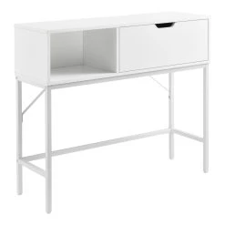 Table Console Tranemo 92 X 30 X 80 Cm Blanc [en.casa] -Vente-unique shop table console tranemo 92 x 30 x 80 cm blanc encasa 11360178 29678382 382 1140x1140