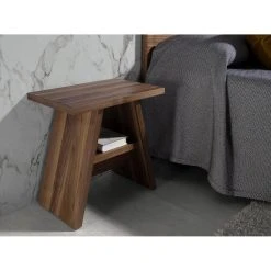 Angel Cerda Table D'angle En Noyer -Vente-unique shop table dangle en noyer 14082158 39115010 1140x1140