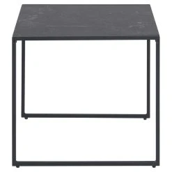 TOILINUX Table D'appoint Carré En Mélaminé Et Métal - L.50 Cm X H. 45 Cm - ... -Vente-unique shop table dappoint carre en melamine et metal l50 cm x h 45 cm noir 14071722 39079556 1140x1140