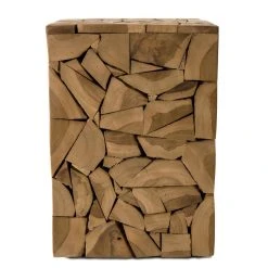 MACABANE Table D'appoint Carrée Mozaïc 30x30cm Bois Teck Dalian 8 MACABANE Table D'appoint Carrée Mozaïc 30x30cm Bois Teck Dalian -Vente-unique shop table dappoint carree mozaic 30x30cm bois teck dalian design 1207897 1 1140x1140