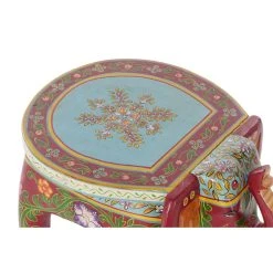 Pegane Table D'appoint En Bois De Manguier Multicolore - Longueur 46 X Profon... -Vente-unique shop table dappoint en bois de manguier multicolore longueur 46 x profondeur 35 x hauteur 35 cm 13509140 37006924 1140x1140