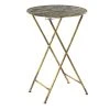 Pegane Table D'appoint Pliable En Métal - Diamètre 48 X Hauteur 70 Cm -Vente-unique shop table dappoint pliable en metal diametre 48 x hauteur 70 cm 13517176 37047520 1140x1140