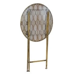 Pegane Table D'appoint Pliable En Métal - Diamètre 48 X Hauteur 70 Cm -Vente-unique shop table dappoint pliable en metal diametre 48 x hauteur 70 cm 13517176 37047522 1140x1140
