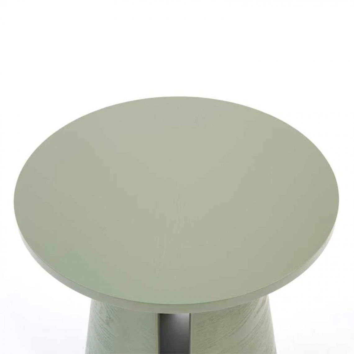 Tousmesmeubles Table D'appoint Ronde Bois Vert - TEULAT CEP 4 Tousmesmeubles Table D'appoint Ronde Bois Vert - TEULAT CEP – Image 2