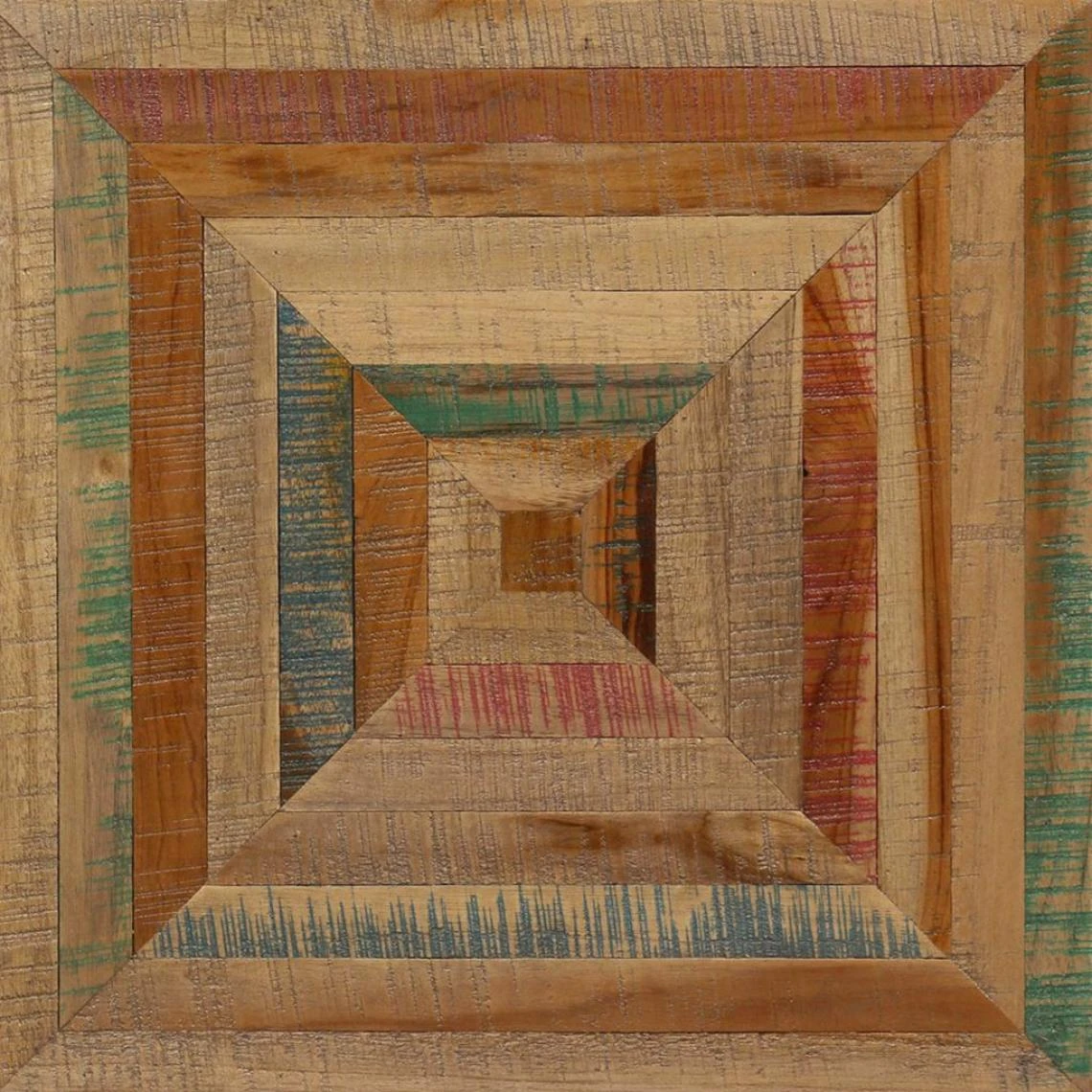 SANS MARQUE Table D'appoint Teck Massif De Récupération - Brun - Tables - Consol... 4 SANS MARQUE Table D'appoint Teck Massif De Récupération - Brun - Tables - Consol... – Image 2