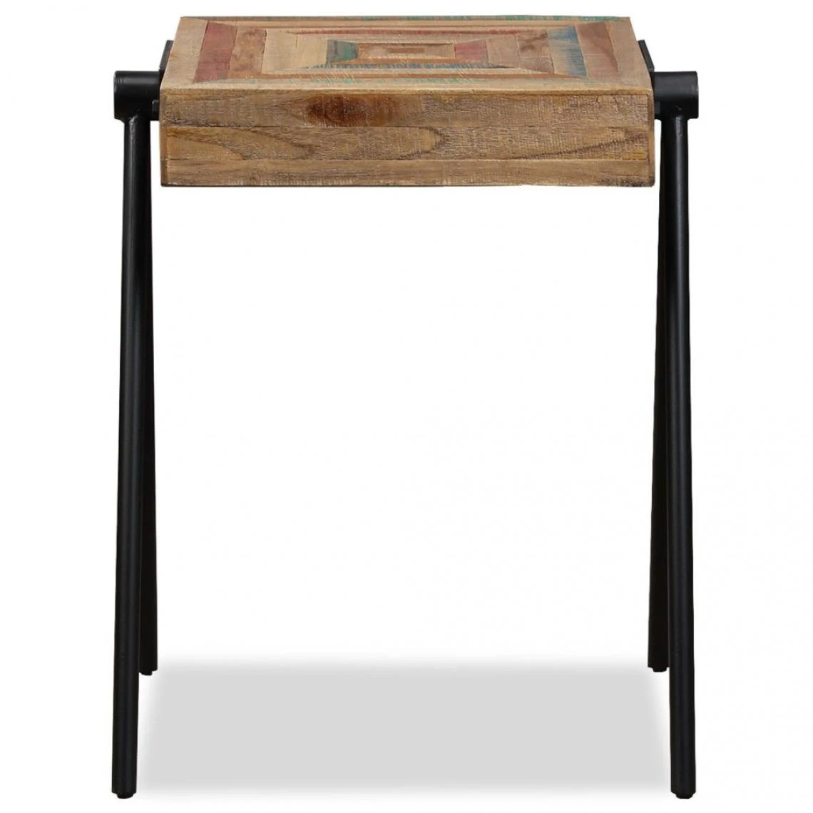 SANS MARQUE Table D'appoint Teck Massif De Récupération - Brun - Tables - Consol... 7 SANS MARQUE Table D'appoint Teck Massif De Récupération - Brun - Tables - Consol... – Image 5