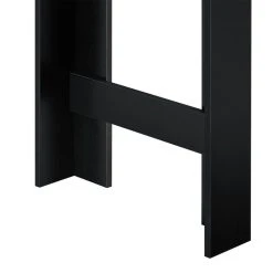 HELLOSHOP26 Table De Bar Avec Rangement Bistro Haut Avec 3 étagères 110 Cm Noir ... -Vente-unique shop table de bar avec rangement bistro haut avec 3 etageres 110 cm noir et chene 030006191 12690756 34082236 1140x1140