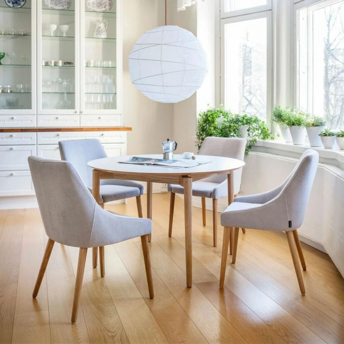 Paris Prix Table De Repas Design Barbara 115cm Naturel 4 Paris Prix Table De Repas Design Barbara 115cm Naturel – Image 2