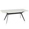 Paris Prix Table De Repas En Porcelaine Sarina 180cm Blanc
