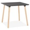 Paris Prix Table De Repas Scandinave Azerano 80cm Noir