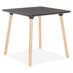 Paris Prix Table De Repas Scandinave Azerano 80cm Noir -Vente-unique shop table de repas scandinave azerano 80cm noir 13395422 36645594 1140x1140