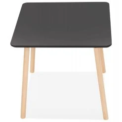 Paris Prix Table De Repas Scandinave Azerano 80cm Noir -Vente-unique shop table de repas scandinave azerano 80cm noir 13395422 36645596 1140x1140