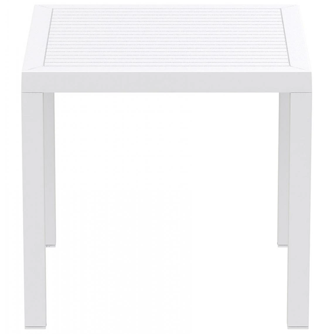 Alterego Table De Terrasse 'CANTINA' Design En Matière Plastique Blanche - 80x... 5 Alterego Table De Terrasse 'CANTINA' Design En Matière Plastique Blanche - 80x... – Image 3