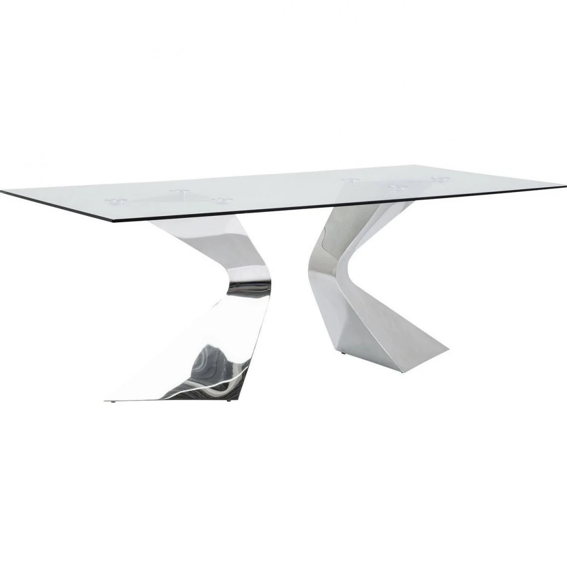 Karedesign Table Gloria 200x100cm Chromée Kare Design 7 Karedesign Table Gloria 200x100cm Chromée Kare Design – Image 5