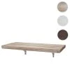 Mendler Table Murale HWC-H48, Table Pliante Murale En Bois Massif ~ 100x50cm C...