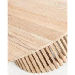 Pegane Table Ronde Coloris Naturel En Bois De Teck Massif - Diamètre 120 X H... -Vente-unique shop table ronde coloris naturel en bois de teck massif diametre 120 x hauteur 78 cm 12669534 34055158 1140x1140