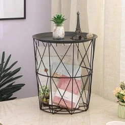 Marque Generique Tables D'appoint Mobiles Rondes Modernes De Table D'appoint Pour Le No... 6 Marque Generique Tables D'appoint Mobiles Rondes Modernes De Table D'appoint Pour Le No... -Vente-unique shop tables dappoint mobiles rondes modernes de table dappoint pour le noir s de chambre a coucher de table de chevet 9747966 25239954 1140x1140