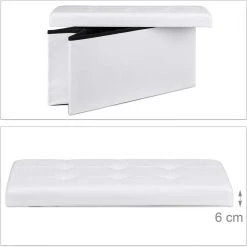 HELLOSHOP26 Tabouret Banquette Pouf De Rangement Pliant Coffre Repose-pieds 76 Cm ... 7 HELLOSHOP26 Tabouret Banquette Pouf De Rangement Pliant Coffre Repose-pieds 76 Cm ... -Vente-unique shop tabouret banquette pouf de rangement pliant coffre repose pieds 76 cm lin blanc 1300023376 11031956 28815896 1140x1140