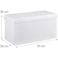 HELLOSHOP26 Tabouret Banquette Pouf De Rangement Pliant Coffre Repose-pieds 76 Cm ... 8 HELLOSHOP26 Tabouret Banquette Pouf De Rangement Pliant Coffre Repose-pieds 76 Cm ... -Vente-unique shop tabouret banquette pouf de rangement pliant coffre repose pieds 76 cm lin blanc 1300023376 11031956 28815898 1140x1140
