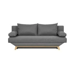 CSTORE TEIJO Banquette Convertible 3 Places + Coffre De Rangement - Pieds Boi...