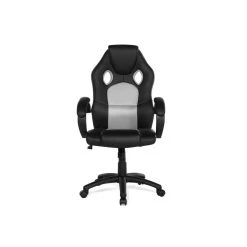 Beliani Chaise De Bureau En Cuir Synthétique Gris REST - Gris -Vente-unique shop undef src sa picid 677381 x 2560 type whitesh image