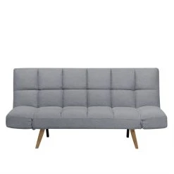Beliani Canapé Clic-clac Gris INGARO