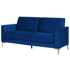 Beliani Canapé 3 Places En Velours Bleu Marine FENES -Vente-unique shop undef src sa picid 730326 x 1800 type whitenosh image