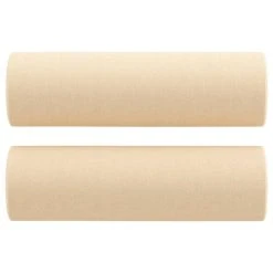VidaXL Canapé 3 Places Et Oreillers Et Coussins Crème 180 Cm Tissu -Vente-unique shop vidaxl canape 3 places et oreillers et coussins creme 180 cm tissu 13740836 37949286 1140x1140
